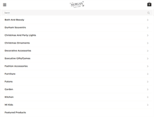 Tablet Screenshot of morganimports.com